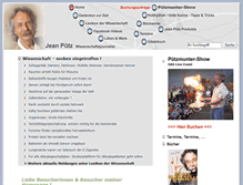 Tablet Screenshot of jean-puetz.net